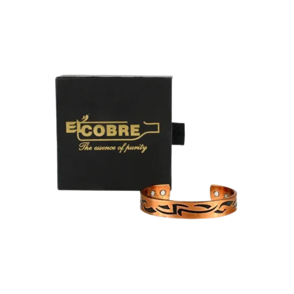 Ecozone Medený magnetický náramok s darčekovou krabičkou (model 18) 1ks