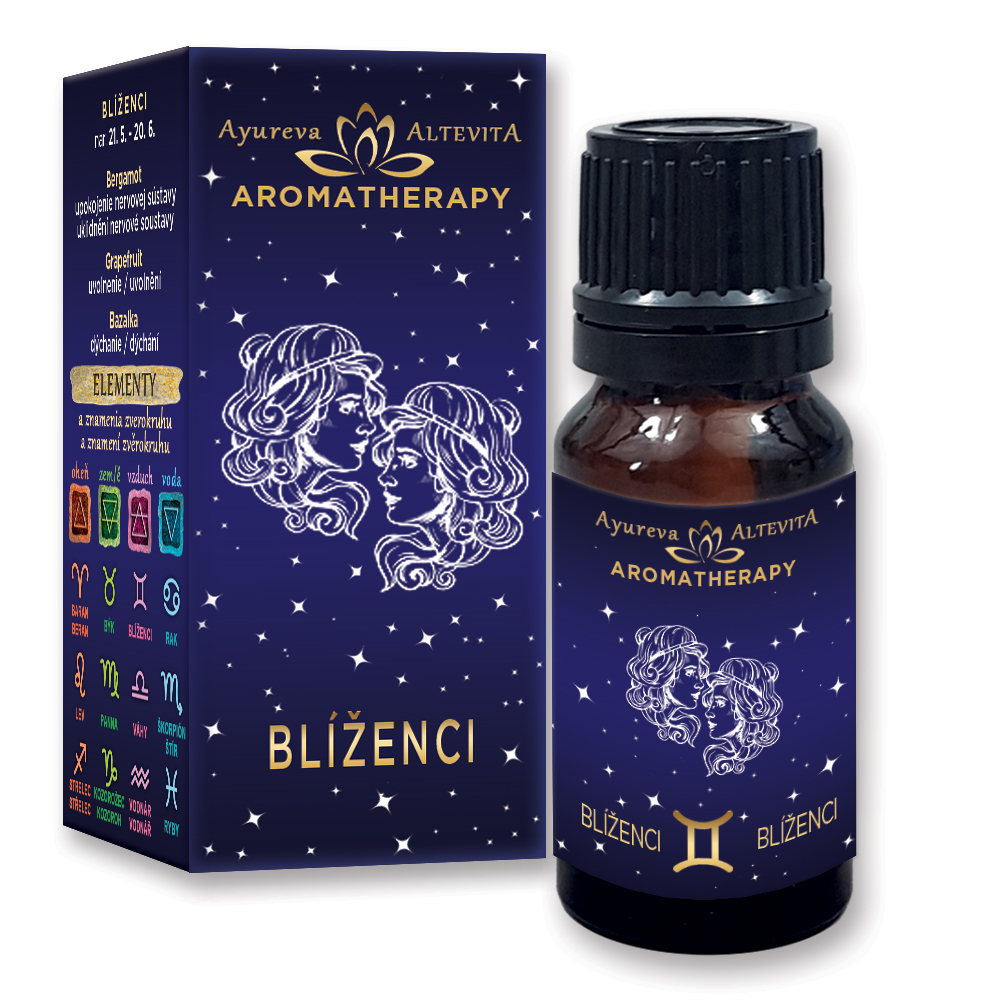 Altevita zmes esenciálnych olejov ASTRO - BLÍŽENCI (GEMINI) 10ml