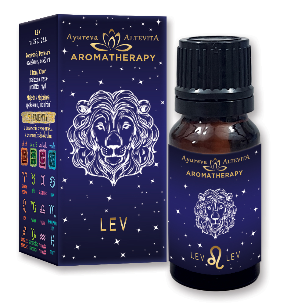 Altevita zmes esenciálnych olejov ASTRO - LEV (LEO) 10ml