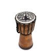 13874 2 awm rucne vyrobeny bubon djembe vyska 25cm 1ks