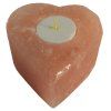Himalayan Salt Candle Holder - HEART 1pc