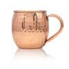 Nature’s Own Copper Mug with Handle Hammered 500 ml