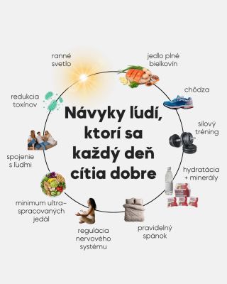 Zdravie a pohoda nie sú cieľová stanica, ale každodenná rutina. 🔄 Týchto 10 jednoduchých pilierov ti pomôže udržať si...