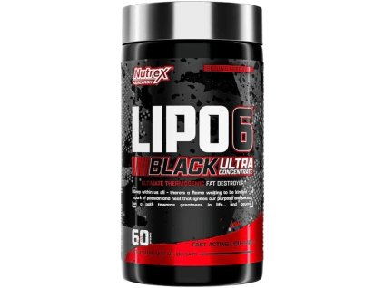 nutrex lipo 6 black ultra concentrate 60 kapsul original