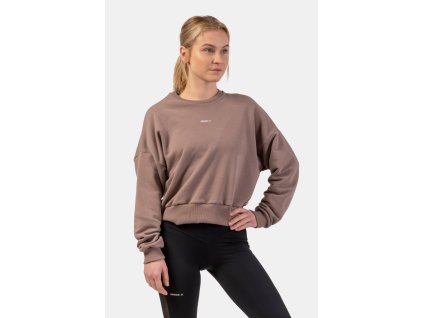 Voľná mikina cez hlavu "Feeling good" 420