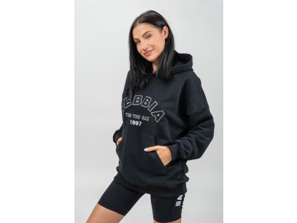 Oversize mikina s kapucňou Gym rat 256