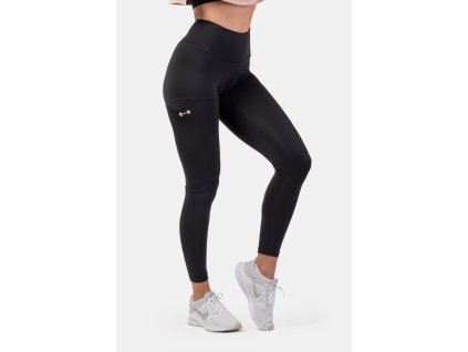 Active legíny s vysokým pásom a bočným vreckom 402