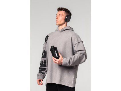 Washed-off oversized mikina s kapucňou NO BS 371
