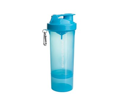 SmartShake Slim 500 ml neónová modrá