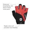 Harbinger Flexfit Gloves Unisex Black Red 01