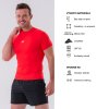 Funkčné Slim fit tričko 324 červená NEBBIA