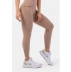 Rebrované high-waist legíny z organickej bavlny 405