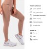 Rebrované high-waist legíny z organickej bavlny 405