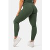 Rebrované high-waist legíny z organickej bavlny 405