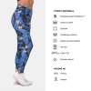 High-waist ocean power legíny 561