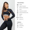 Fitness bolero s dlhým rukávom True hero 257