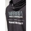 Washed-off mikina na zips GYM BRO 362