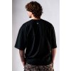 Oversized tričko POWER 898 black NEBBIA