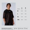 Oversized tričko POWER 898 black NEBBIA