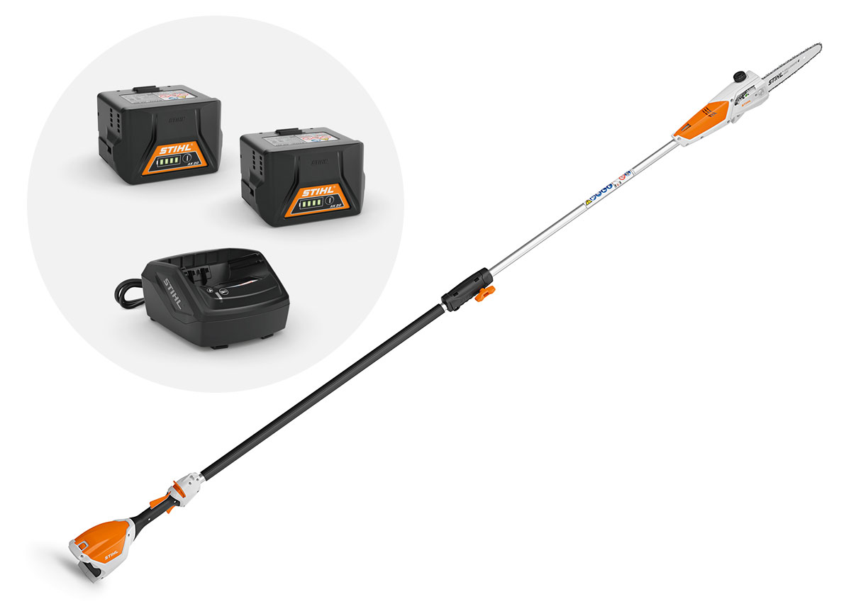 STIHL HTA 50, set s 2x AK 20 LA02 SET 0000