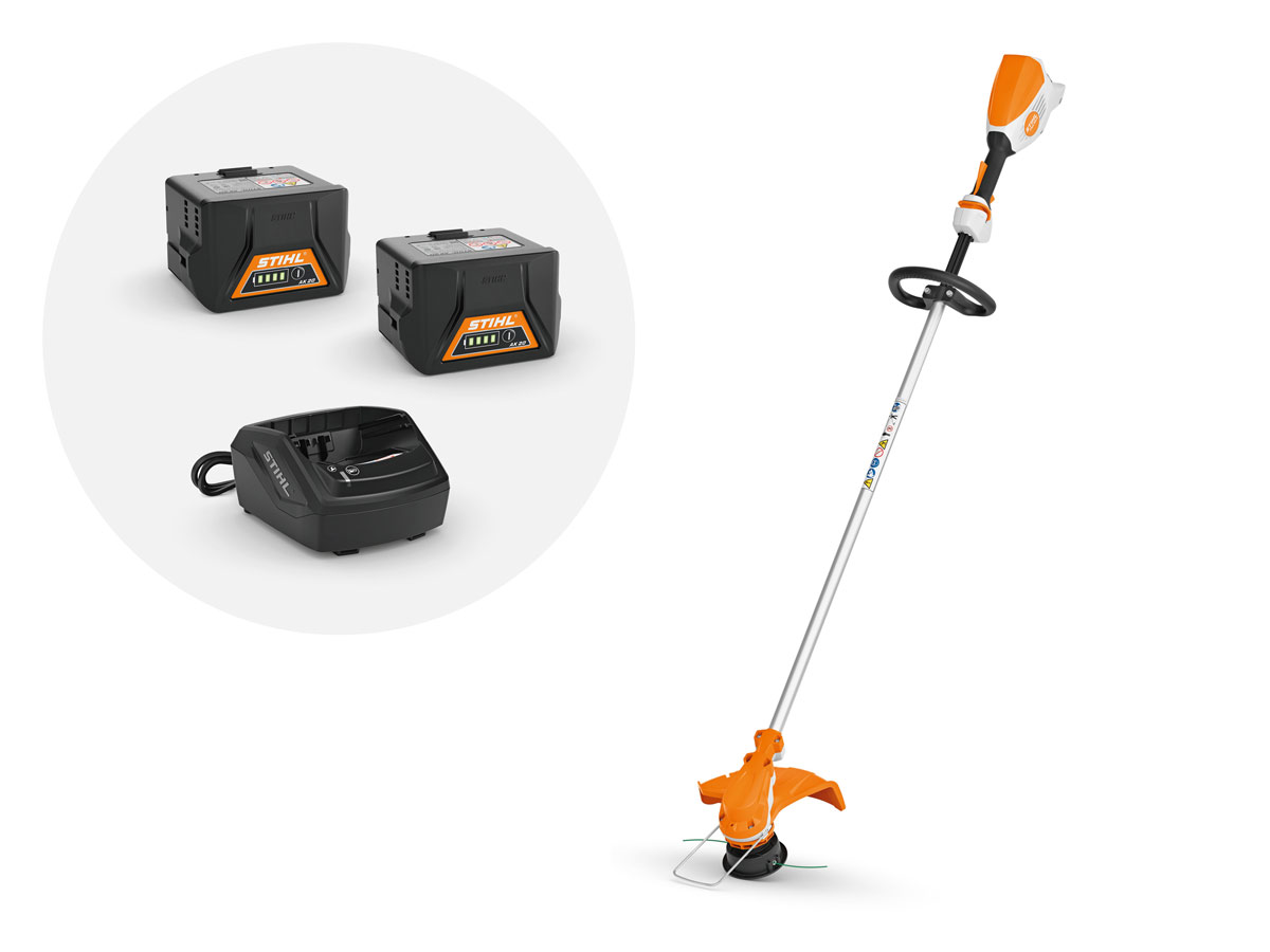 Akumulátorový vyžínač, AK Systém STIHL FSA 60 R, set s 2x AK20 FA04 SET 5748