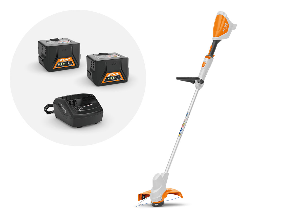 Akumulátorový vyžínač, AK Systém STIHL FSA 57, set s 2x AK10 4522 SET 0017