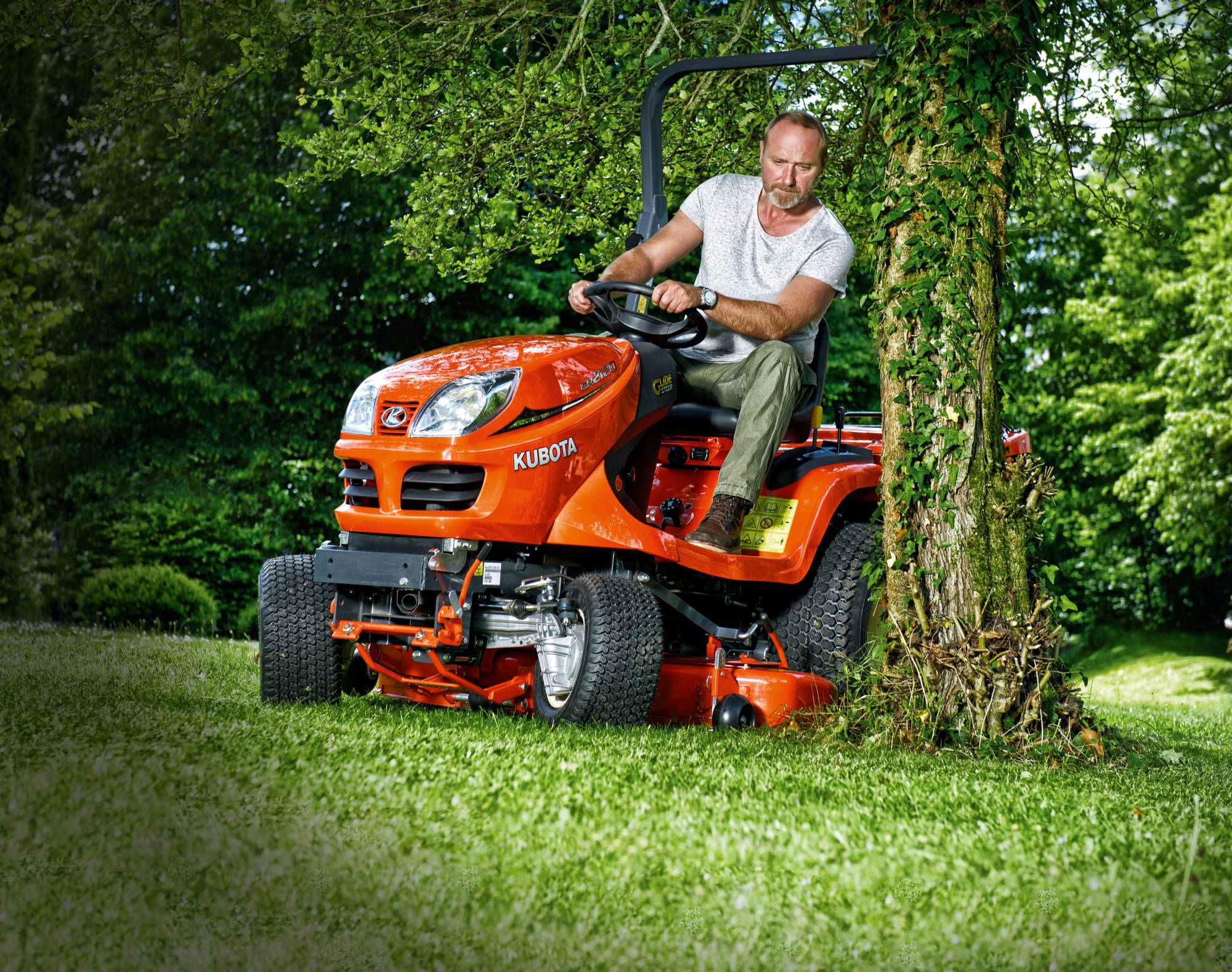 Traktorová diesel kosačka Kubota GR2120 W26TK01208