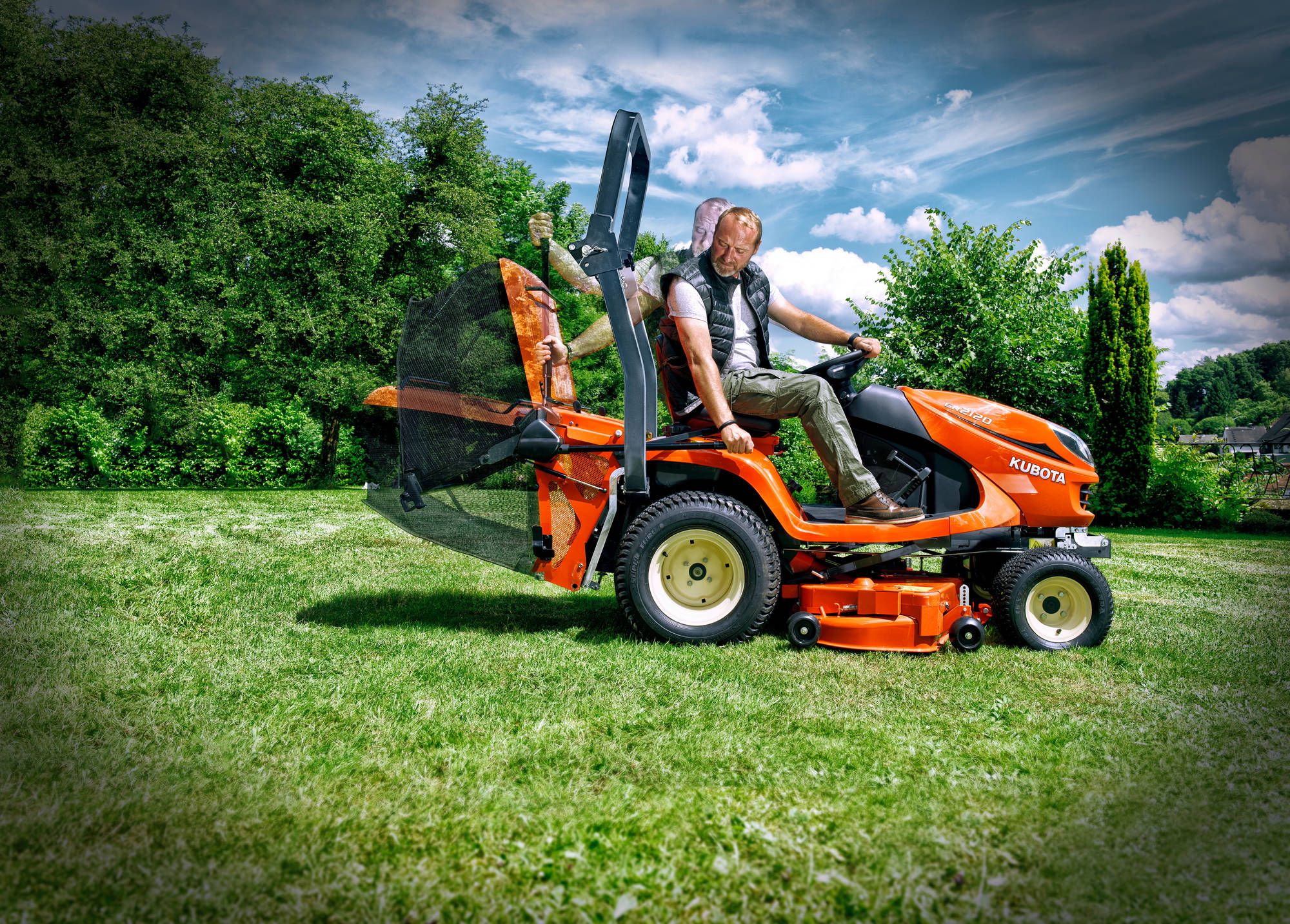 Traktorová diesel kosačka Kubota GR2120 W26TK01208