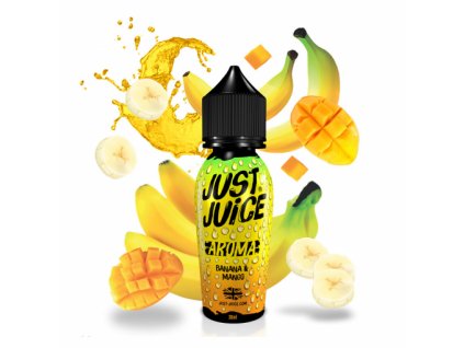 Just Juice-Banana & Mango (impozantní chuť banánu a manga) 20 ml