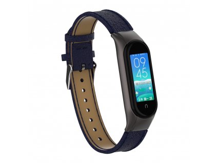 Deveroux kozeny reminek lichee pro MiBand blue 01