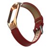 Deveroux kozeny reminek lichee pro MiBand 3 4 red 03