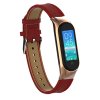 Deveroux kozeny reminek lichee pro MiBand red 01