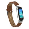 Deveroux kozeny reminek lichee pro MiBand brown 01