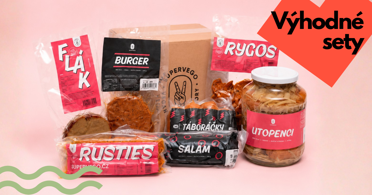 Vegansk sety produktů