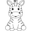 Zebra Outline