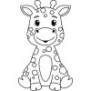 Giraffe Outline
