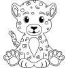 Leopard Outline