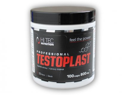 Hi Tec Nutrition Testoplast 800mg 100 kapslí AKCE