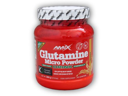 Amix L-Glutamine Powder Drink 360g (Varianta kiwi-melon)