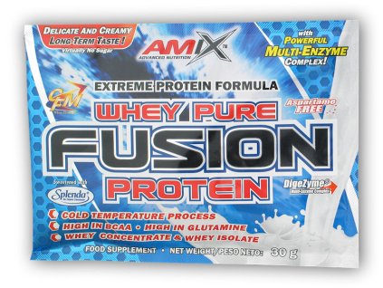 Amix Whey Pure Fusion Protein 30g sáček (Varianta banana)
