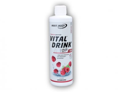 Best Body Nutrition Vital drink Zerop 500ml (Varianta malina)