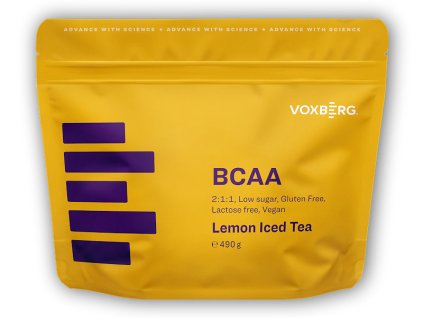 Voxberg BCAA 490g (Varianta citronový ledový čaj)