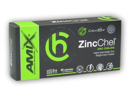 Amix ChelaZone ZincChel 90 Vcps - Zinc Chelate