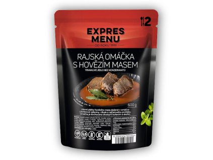 Expres Menu Rajská omáčka s hovězím 600g