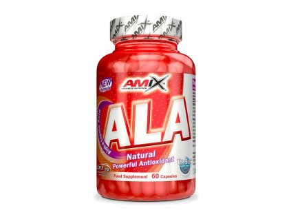 Amix ALA kyselina Alfa Lipoová 60 kapslí