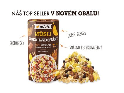 Mixit Musli - čoko-ládování 450g