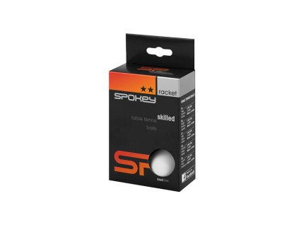 Spokey SKILLED-Pingpongové míčky 2* bílé - 6ks