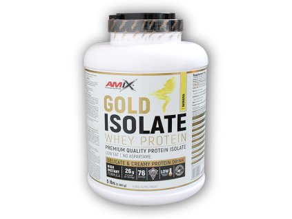 Amix Gold Whey Protein Isolate 2280g (Varianta banana)