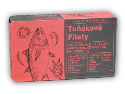 Aveiro Tuňákové filety s jablky a rajčetem 120g