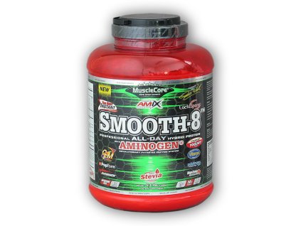 Amix MuscLe Core Five Star Series Smooth-8TM Hybrid Protein 2300g (Varianta vanilla)